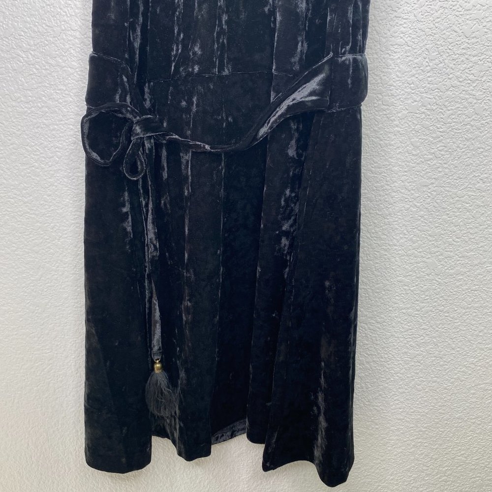 NWT Lysse Willa Crushed Black Velvet Dress - Picture 9 of 13